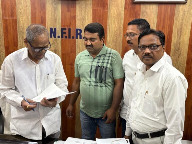 एनएफआईआर की महामंत्री डॉ एम राघवैया ने दिया समस्याओं को दूर करने का आश्वासन