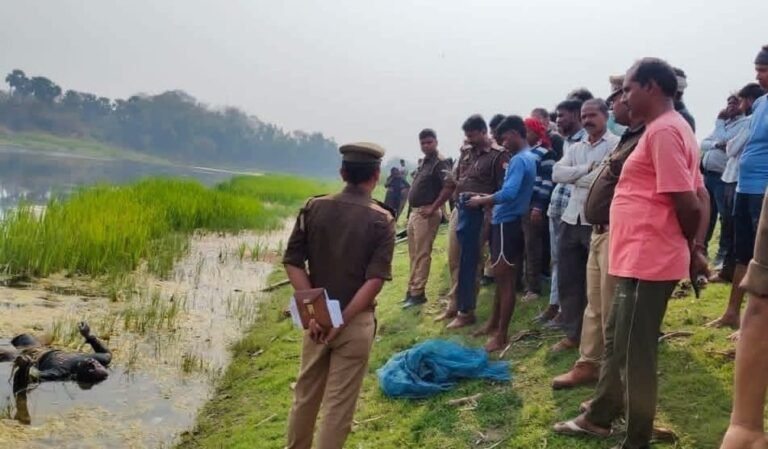 कुआनों नदी में फिर मिला शव, इलाके में सनसनी