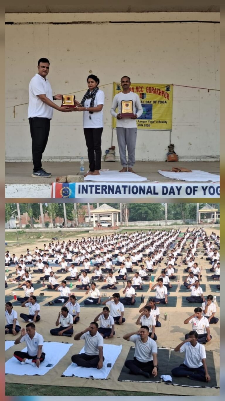 संयुक्त वार्षिक प्रशिक्षण शिविर–157 में अंतर्राष्ट्रीय योग दिवस पर गूंजा ‘योग से निरोग’ का संदेश